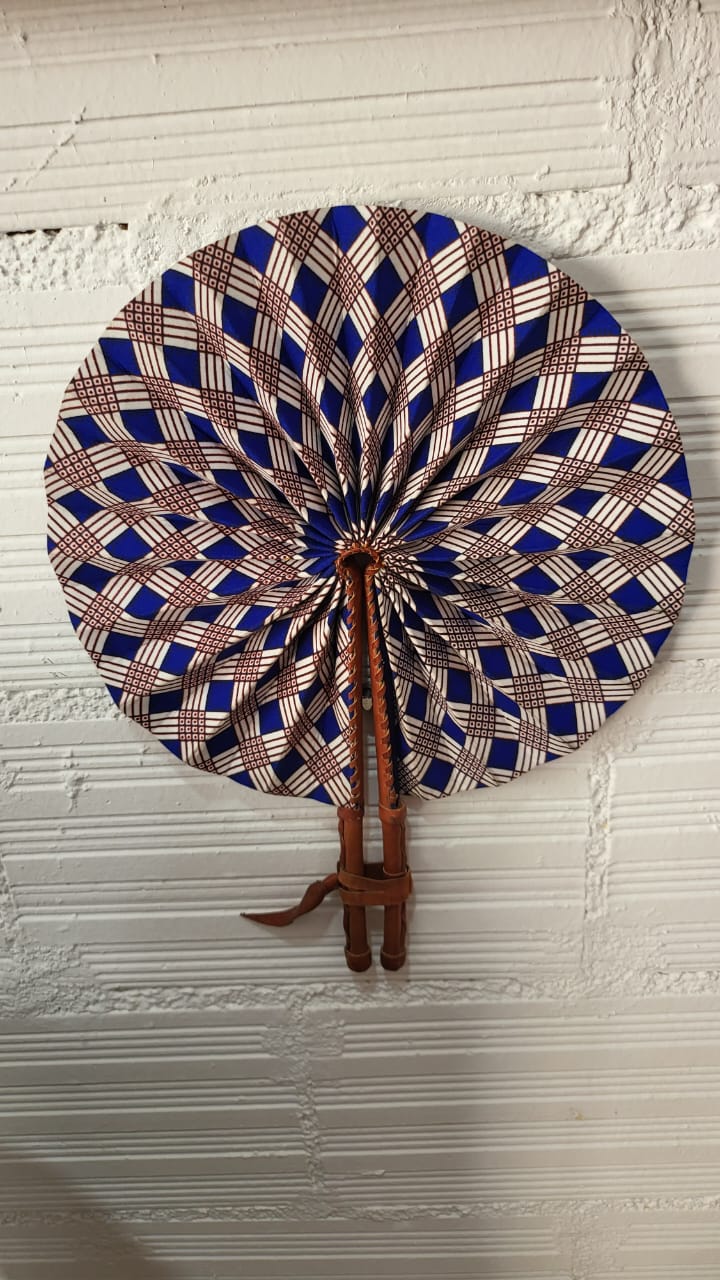African hand fan