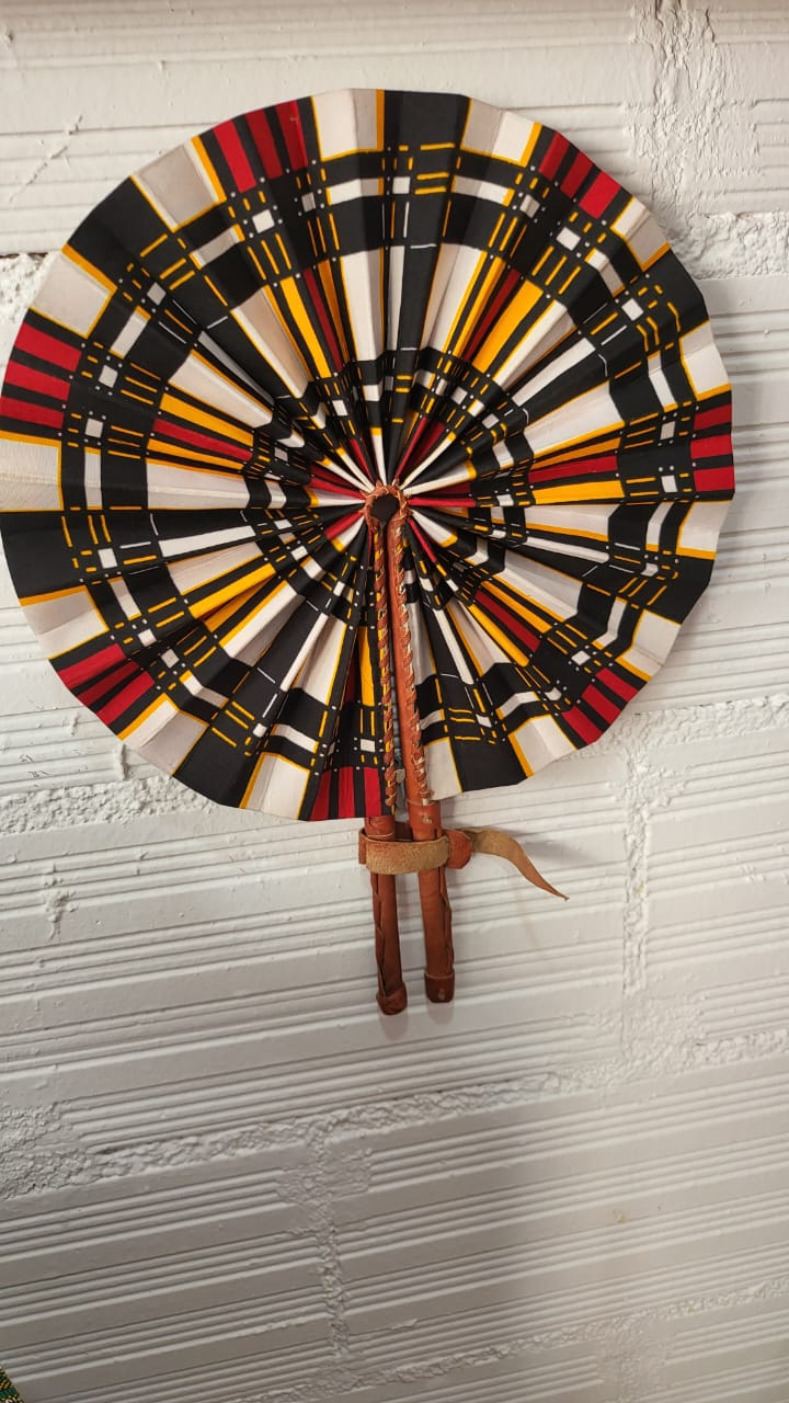 African hand fan